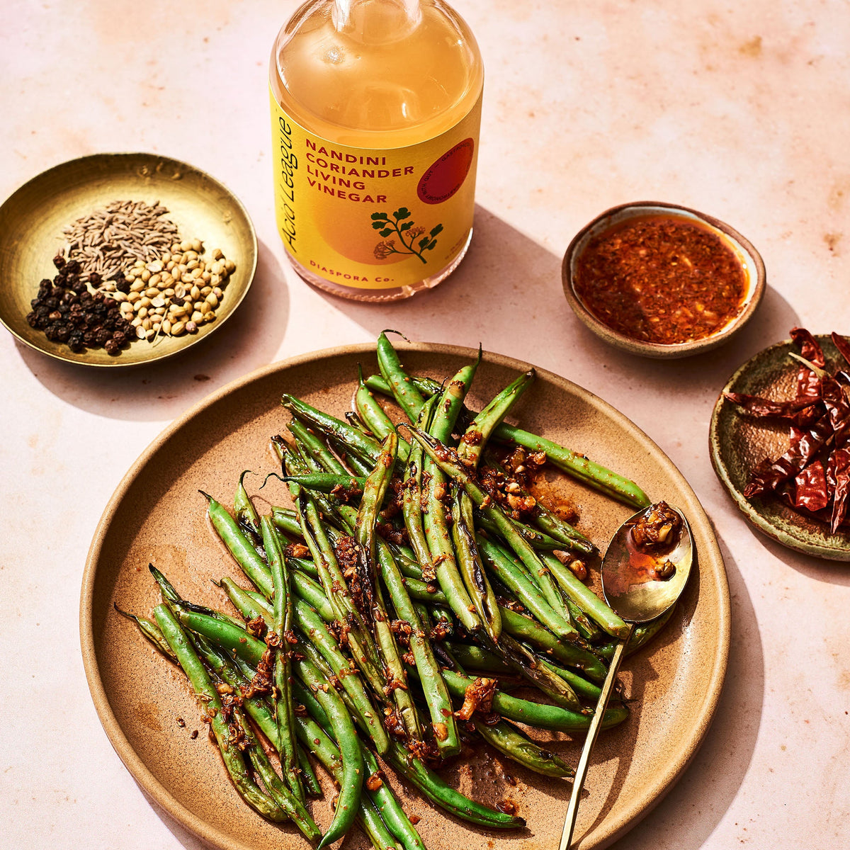 Asha's Dhana Jeera-Chilli Dressing