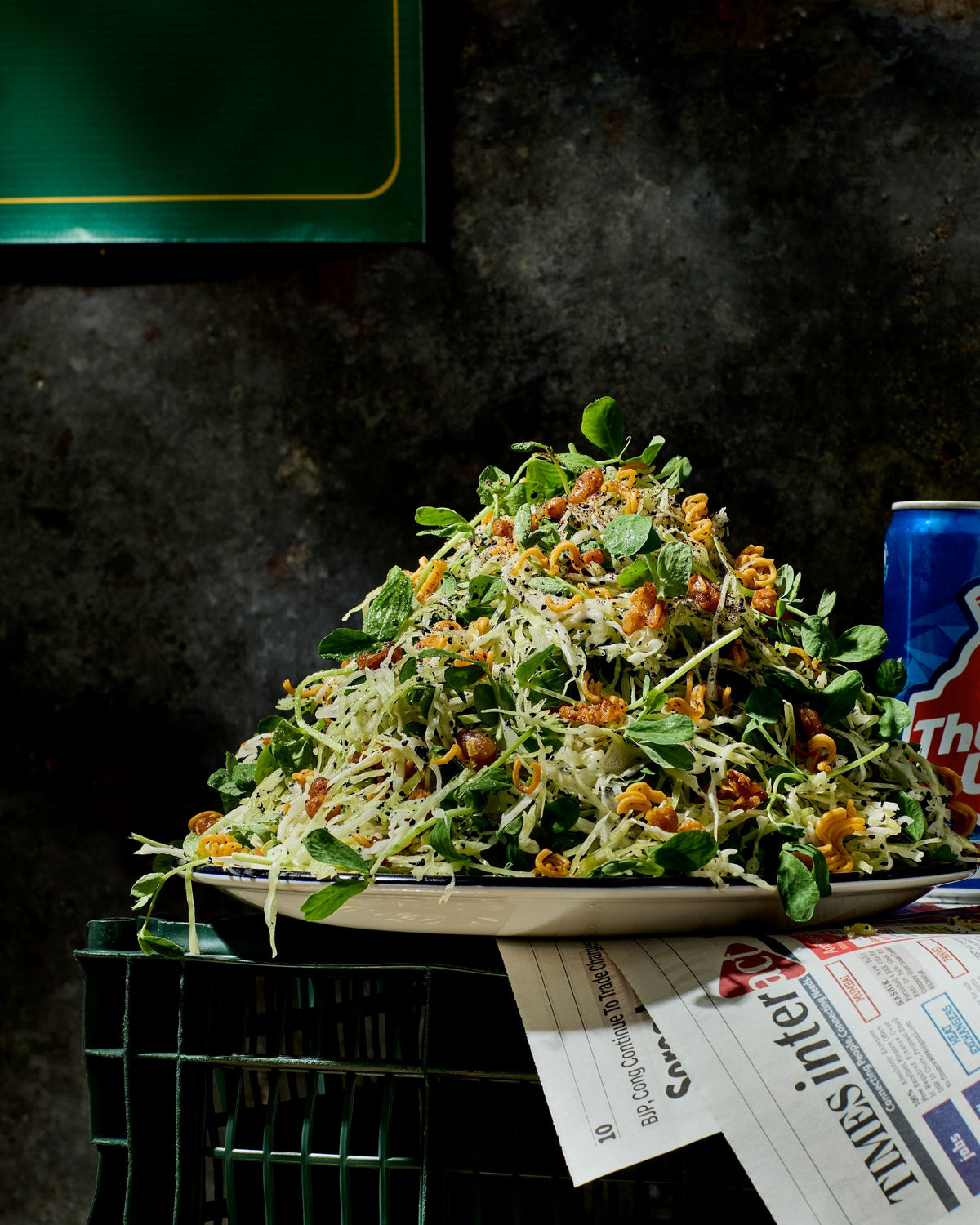Singju or Manipuri Cabbage Salad
