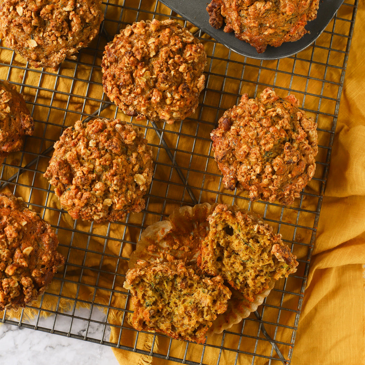 Asha's Chai-Spiced Zucchini Muffins