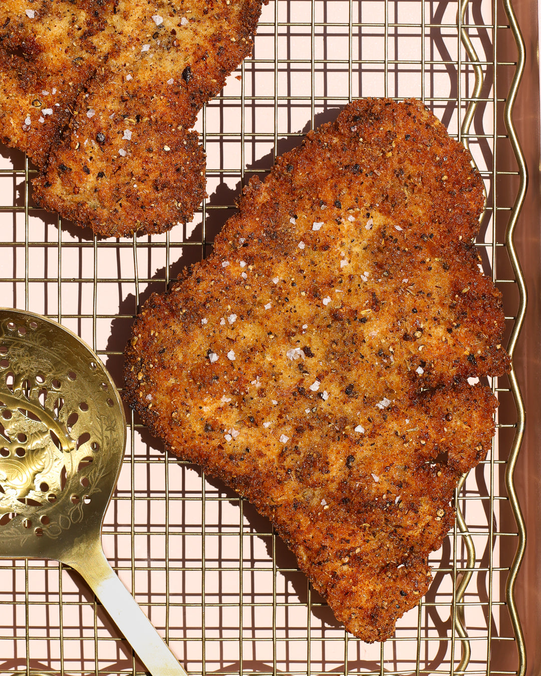 Everything Grill Crispy Chicken Cutlets