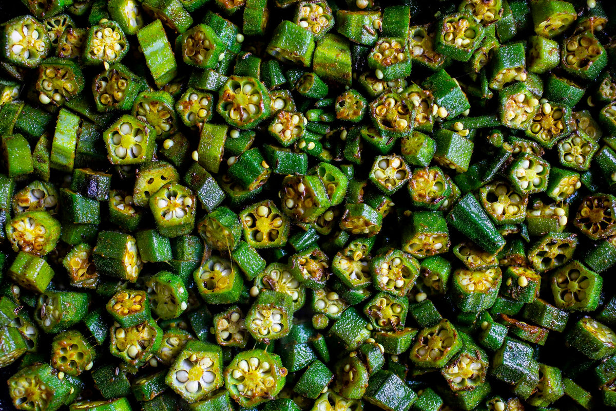 Sana's Bhindi (home-style okra)
