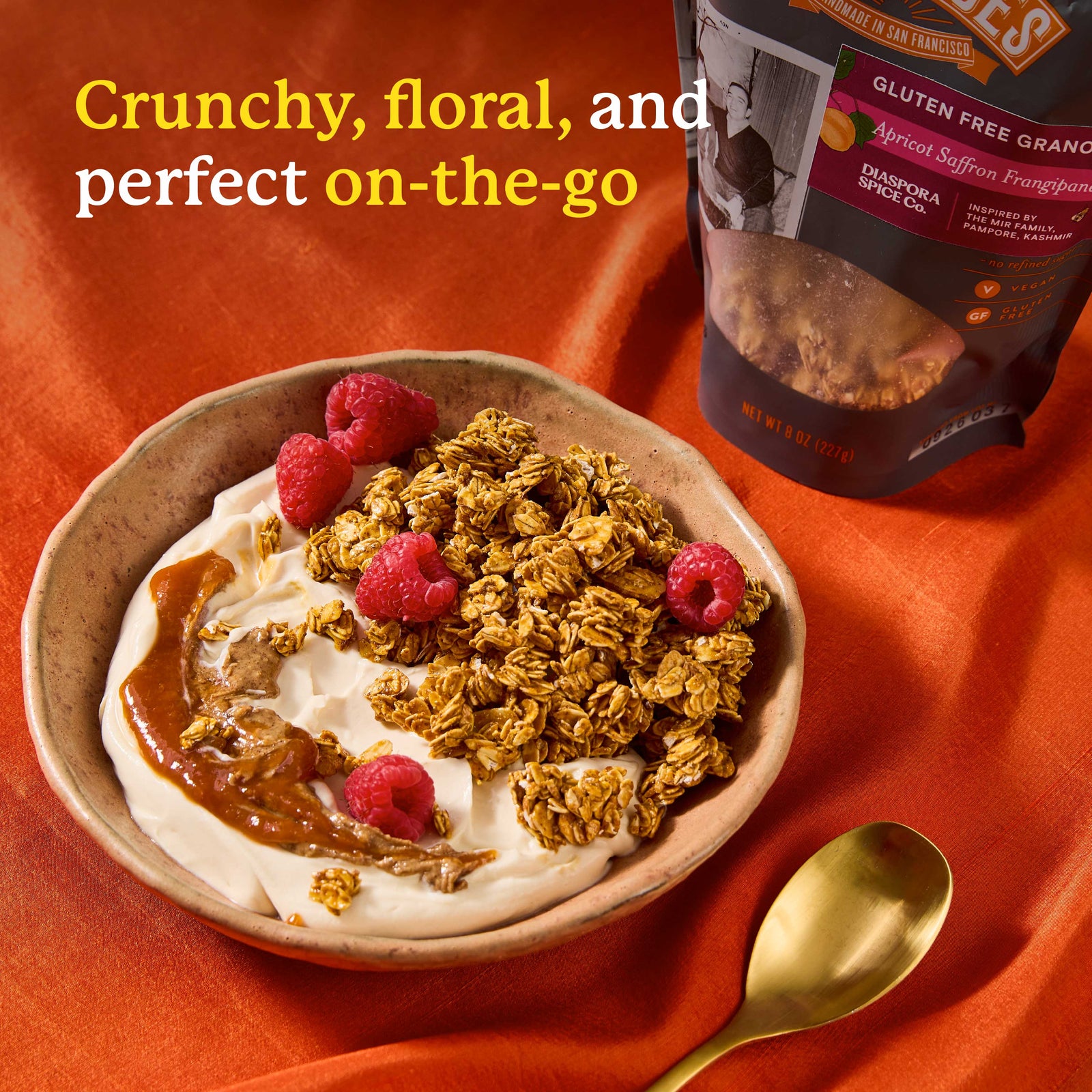 Nana Joes Granola - Apricot Saffron Frangipane