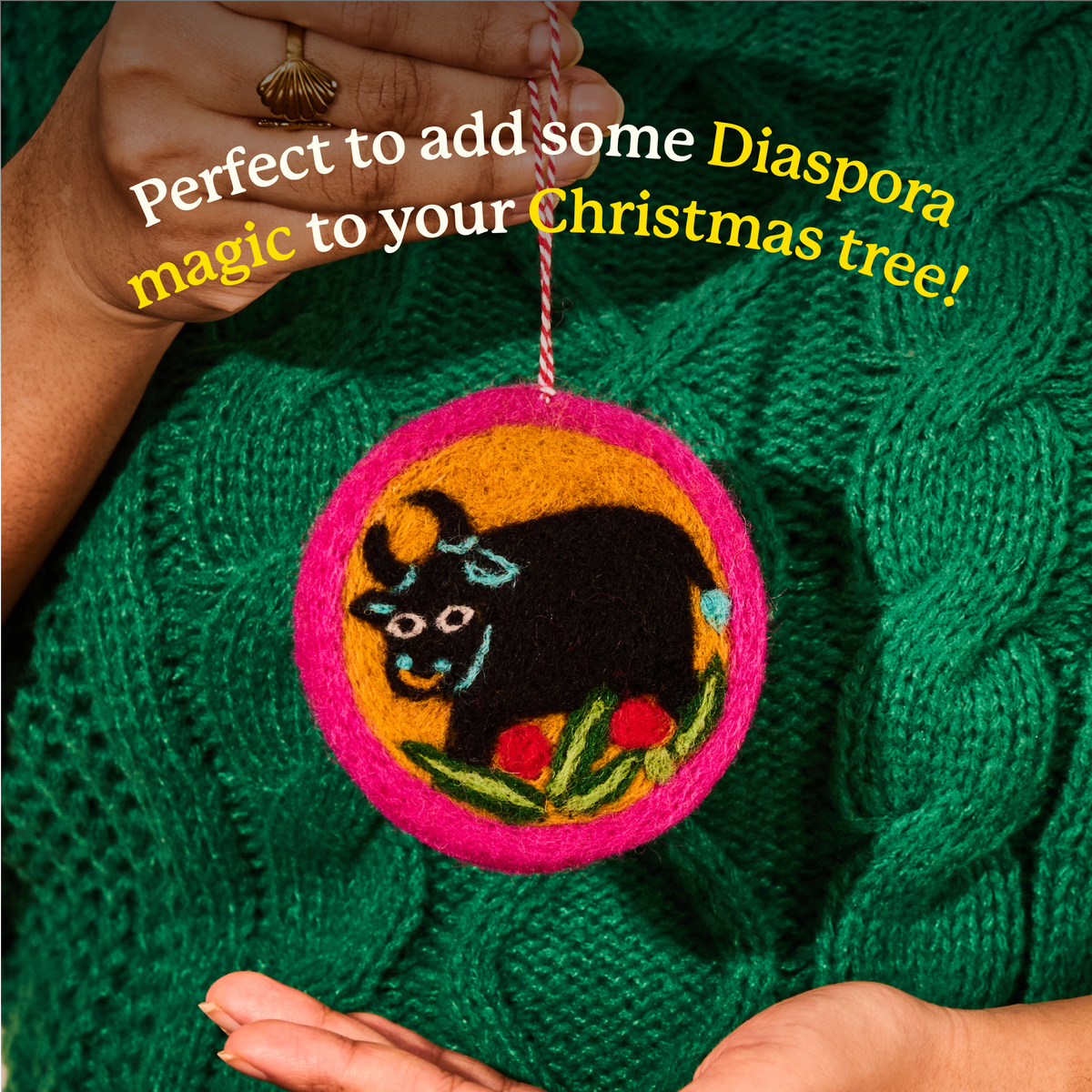 Felt Christmas Ornament Set