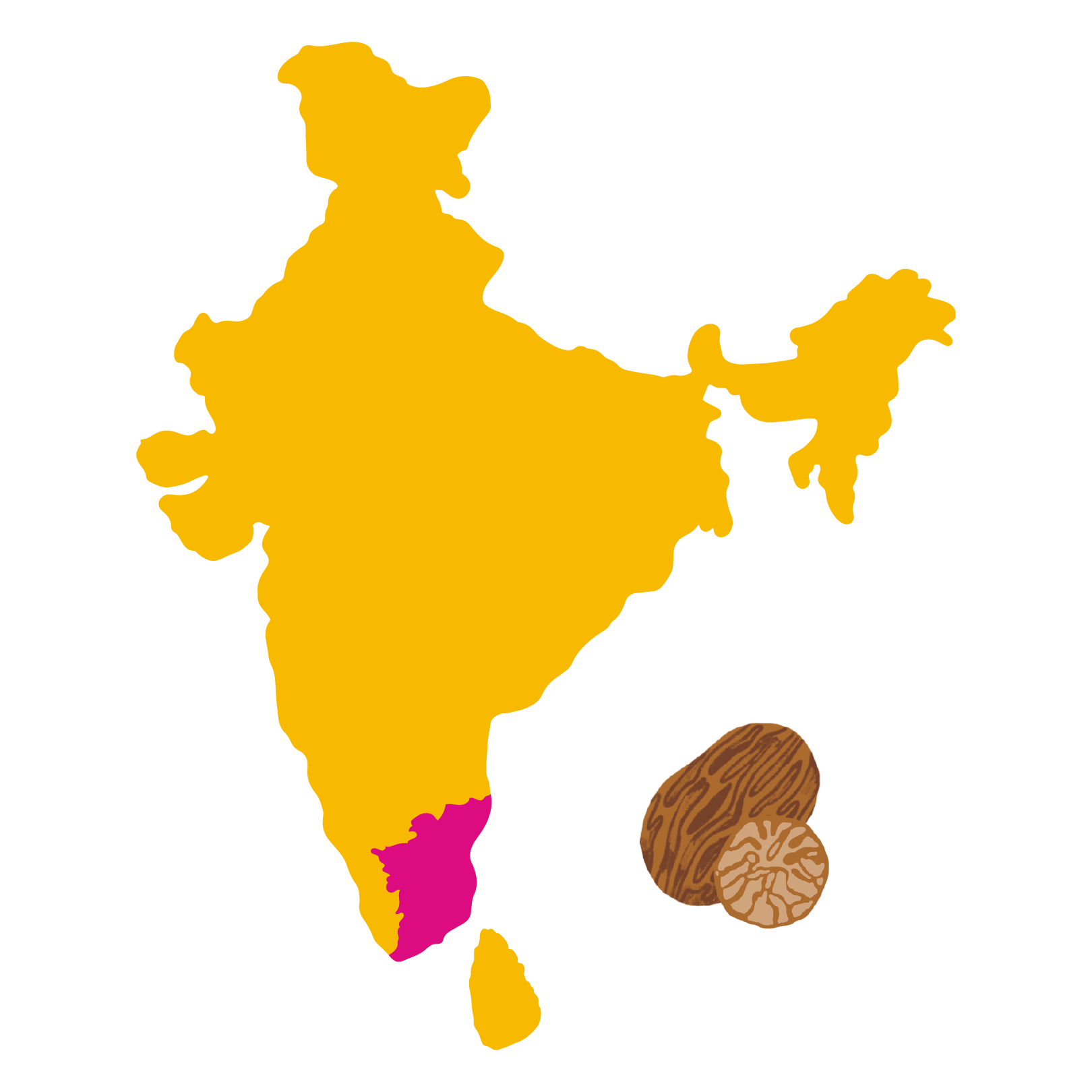 Grown in <br> Anamalai, Tamil Nadu