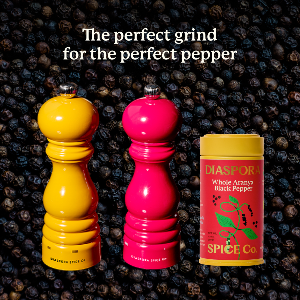 Diaspora Spice Co. x Peugeot Pepper Mill